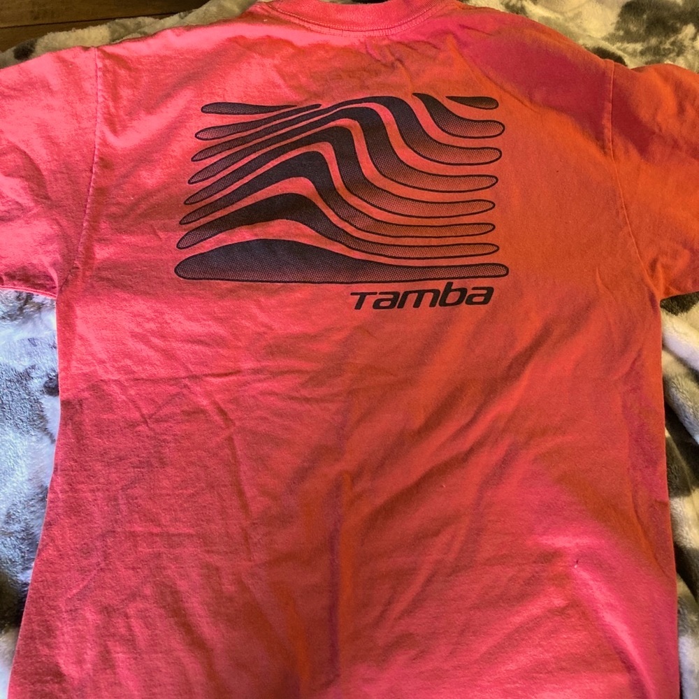TAMBA SURF CO WAVES T SHIRT MENS SIZE LARGE